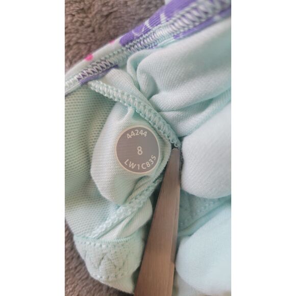 Lululemon Live Lightly Tank Aquamarine / Twiggy Printed Power Purple / White - Picture 4 of 6